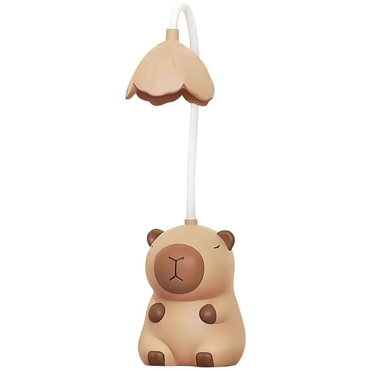 Lampara de Capibara Flor Nocturna LED